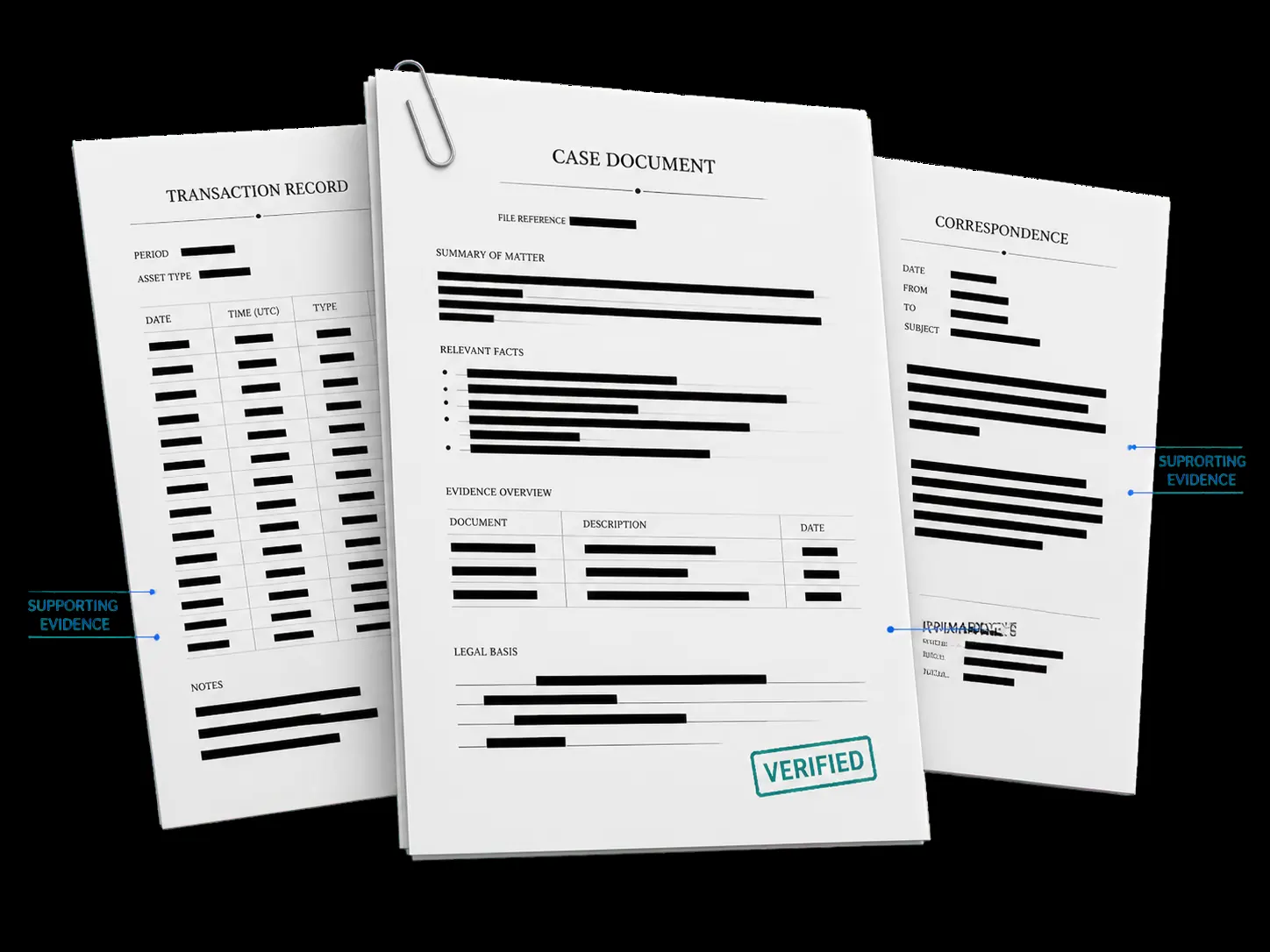 Crypto asset recovery case